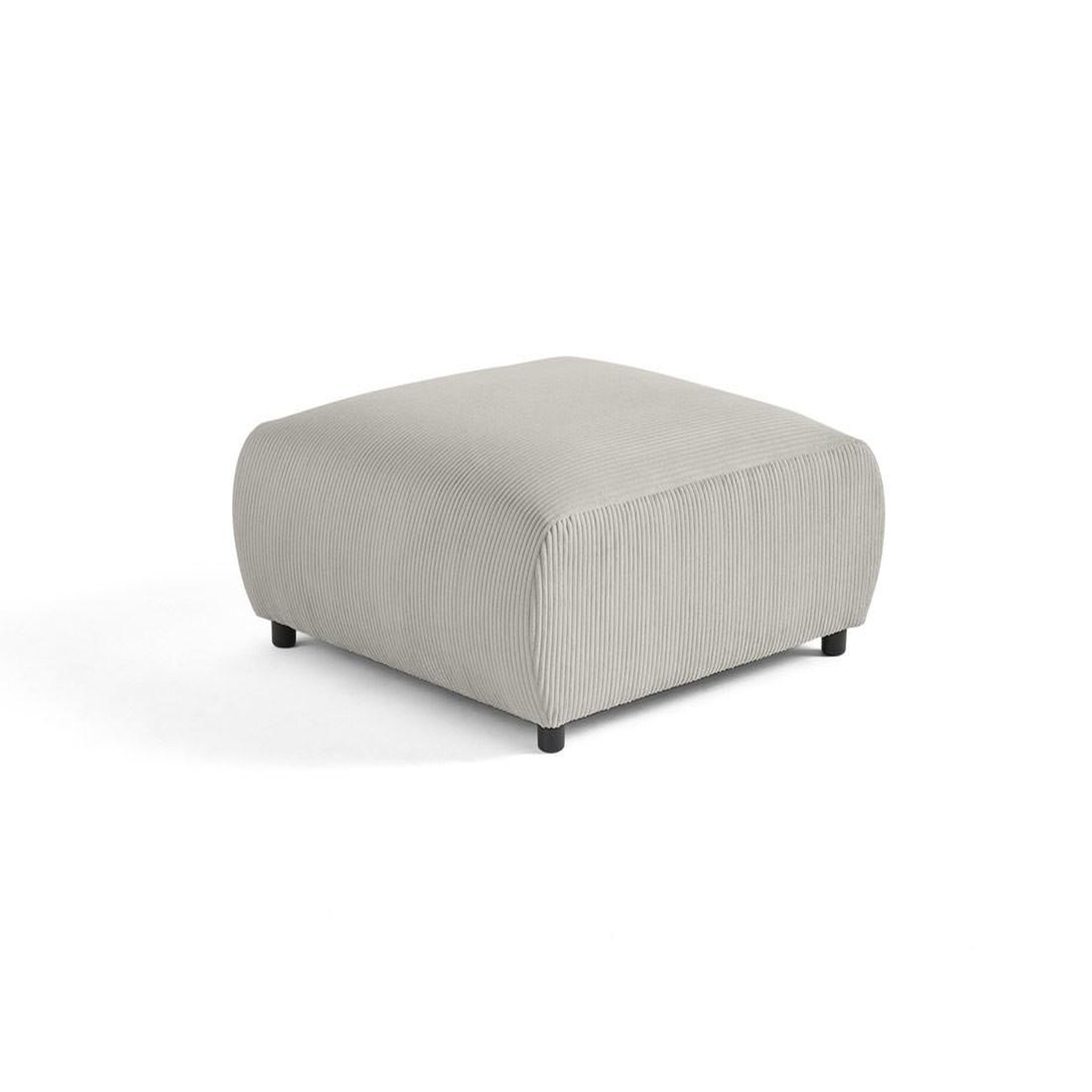 Voir la diapositive 2 : LISA DESIGN Garance - pouf modulable - en velours côtelé