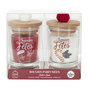 Voir la diapositive 5 : Paris Prix Lot de 2 Bougies Parfumées  Joyeuses Fêtes  45g Sapin