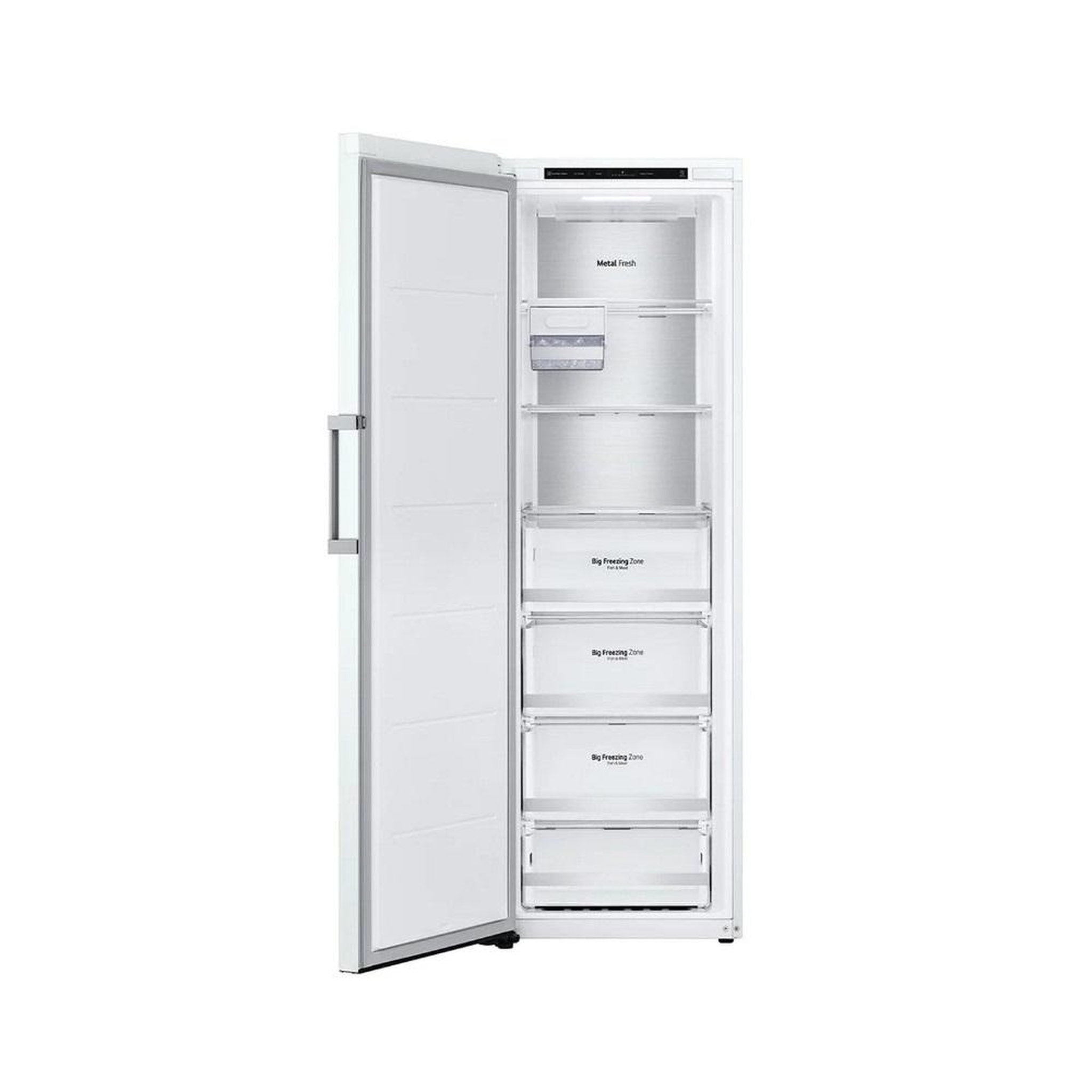 Voir la diapositive 2 : LG Congélateur armoire 60cm 324l nofrost - gft61swcse
