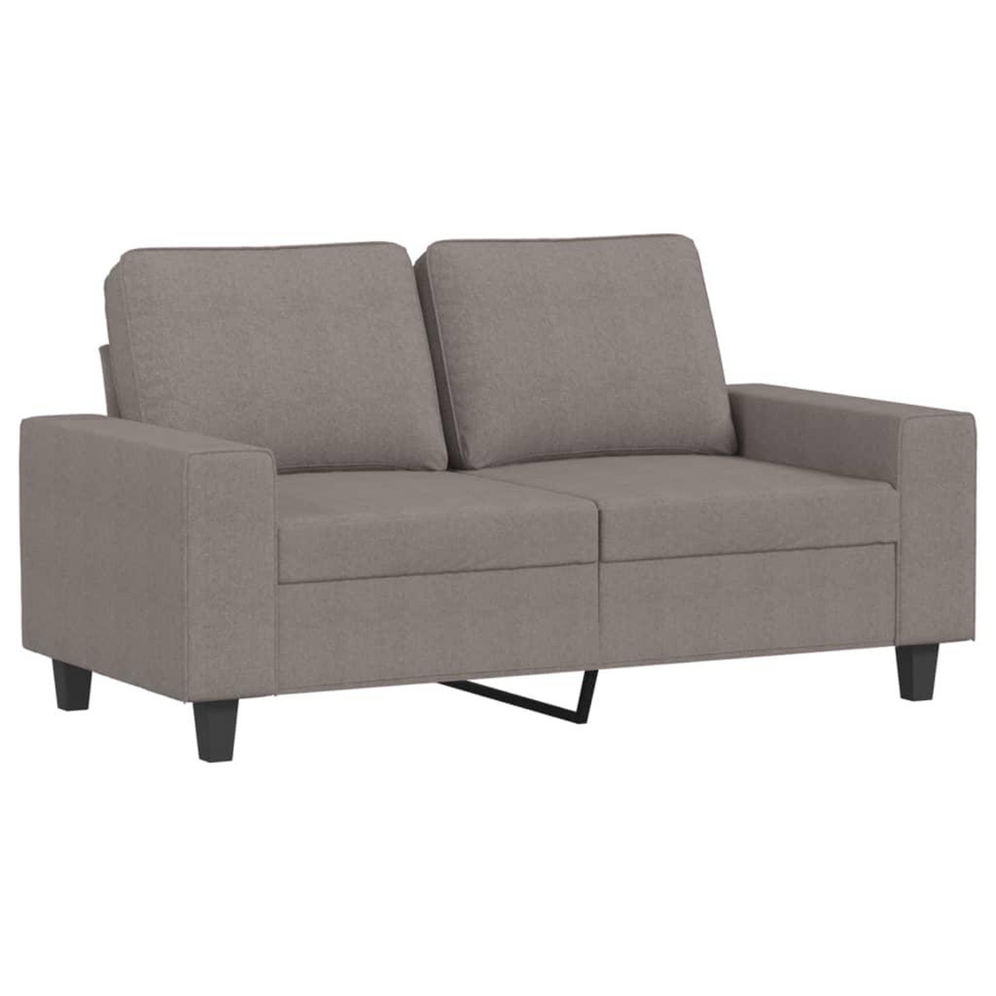 Voir la diapositive 4 : VIDAXL Ensemble de canapes 3 pcs taupe tissu