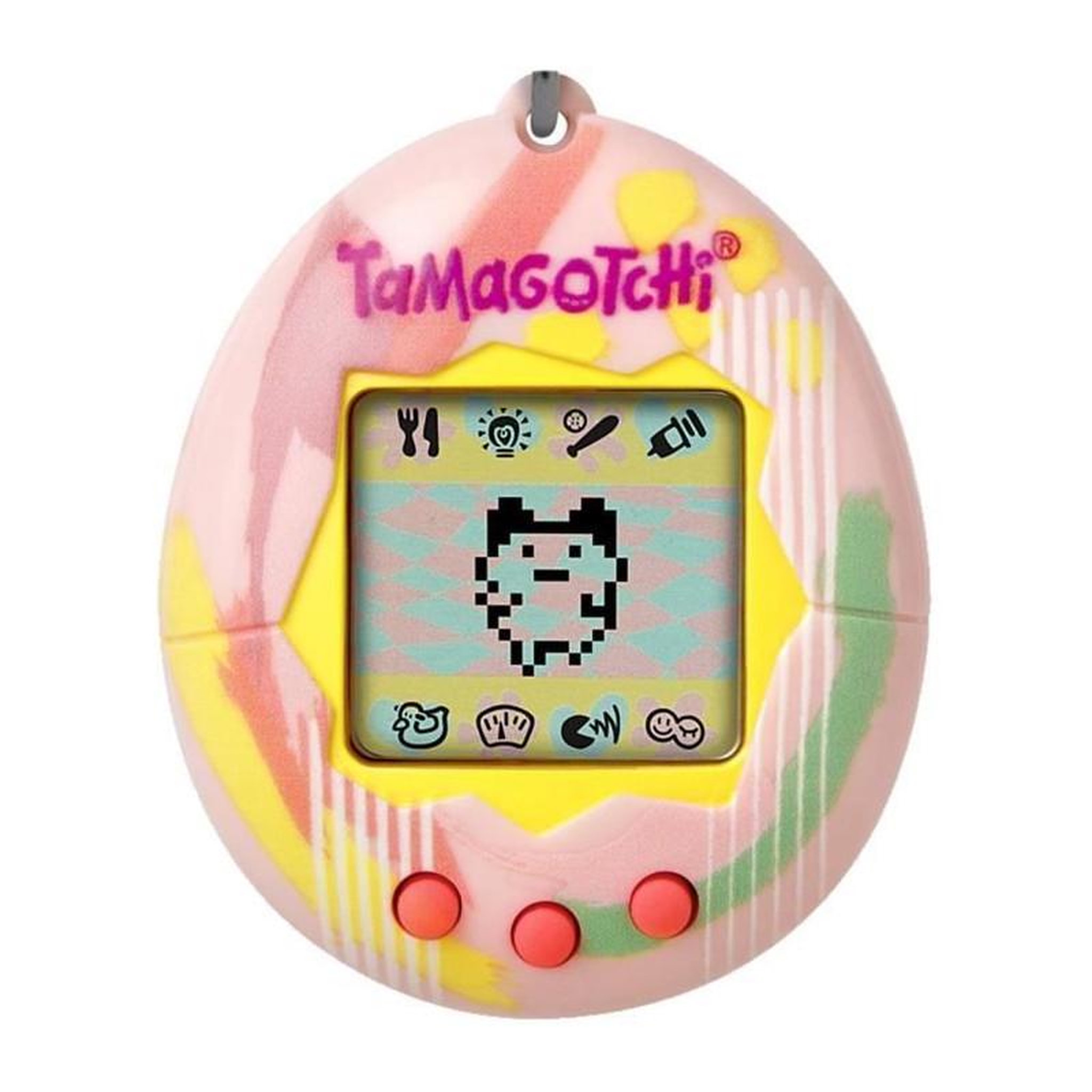 Voir la diapositive 3 : BANDAI Bandai - Tamagotchi - Tamagotchi original - Art Style - Animal électronique virtuel avec écran, 3 boutons et jeux - 42883