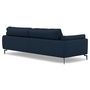 Voir la diapositive 5 : LISA DESIGN Carlos - canapé d'angle droit 4 places ultra moelleux en tissu texturé