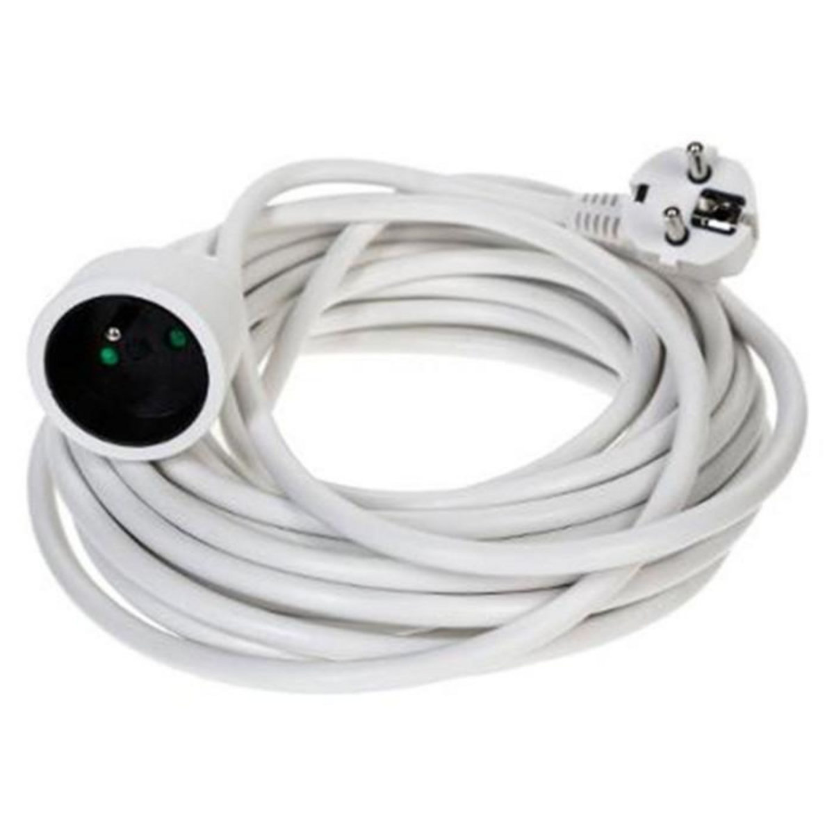 FIVE Rallonge Électrique  Terre  10m Blanc