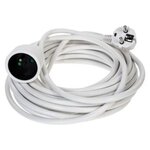 FIVE Rallonge Électrique  Terre  10m Blanc