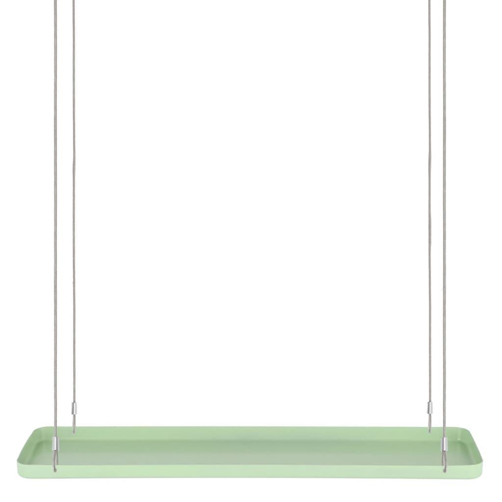 Voir la diapositive 2 : ESSCHERT DESIGN Esschert Design Plateau suspendu pour plantes rectangulaire vert L
