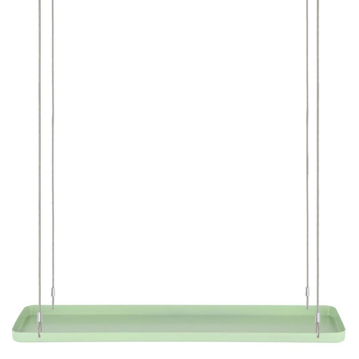 ESSCHERT DESIGN Esschert Design Plateau suspendu pour plantes rectangulaire vert L