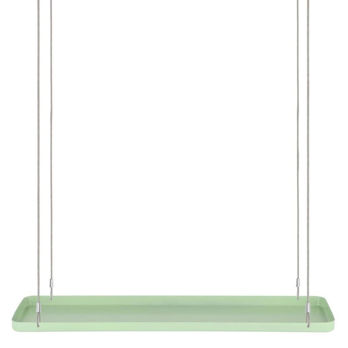 ESSCHERT DESIGN Esschert Design Plateau suspendu pour plantes rectangulaire vert L