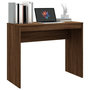Voir la diapositive 4 : VIDAXL Bureau Chene marron 90x40x72 cm Bois d'ingenierie