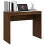 Voir la diapositive 4 : VIDAXL Bureau Chene marron 90x40x72 cm Bois d'ingenierie