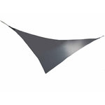 Jardiline Voile d'ombrage triangulaire SERENITY 3,60 x 3,60 x 3,60 m - Ardoise - Jardiline