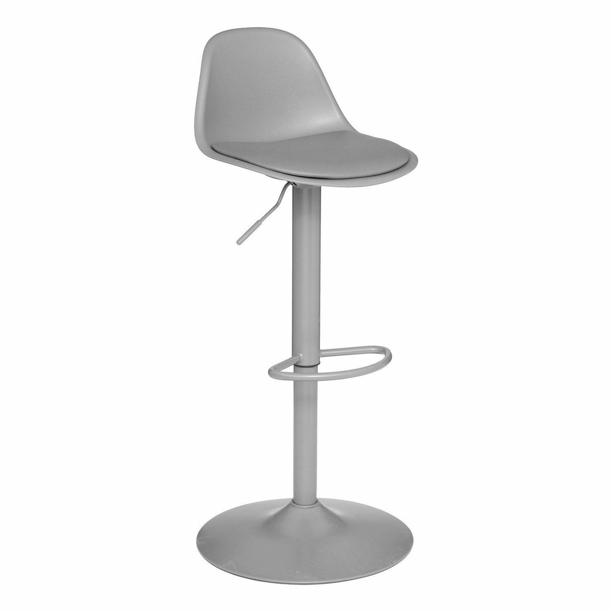 Voir la diapositive 5 : TOILINUX Lot de 2 Chaises de bar Aiko en polypropylène ajustable