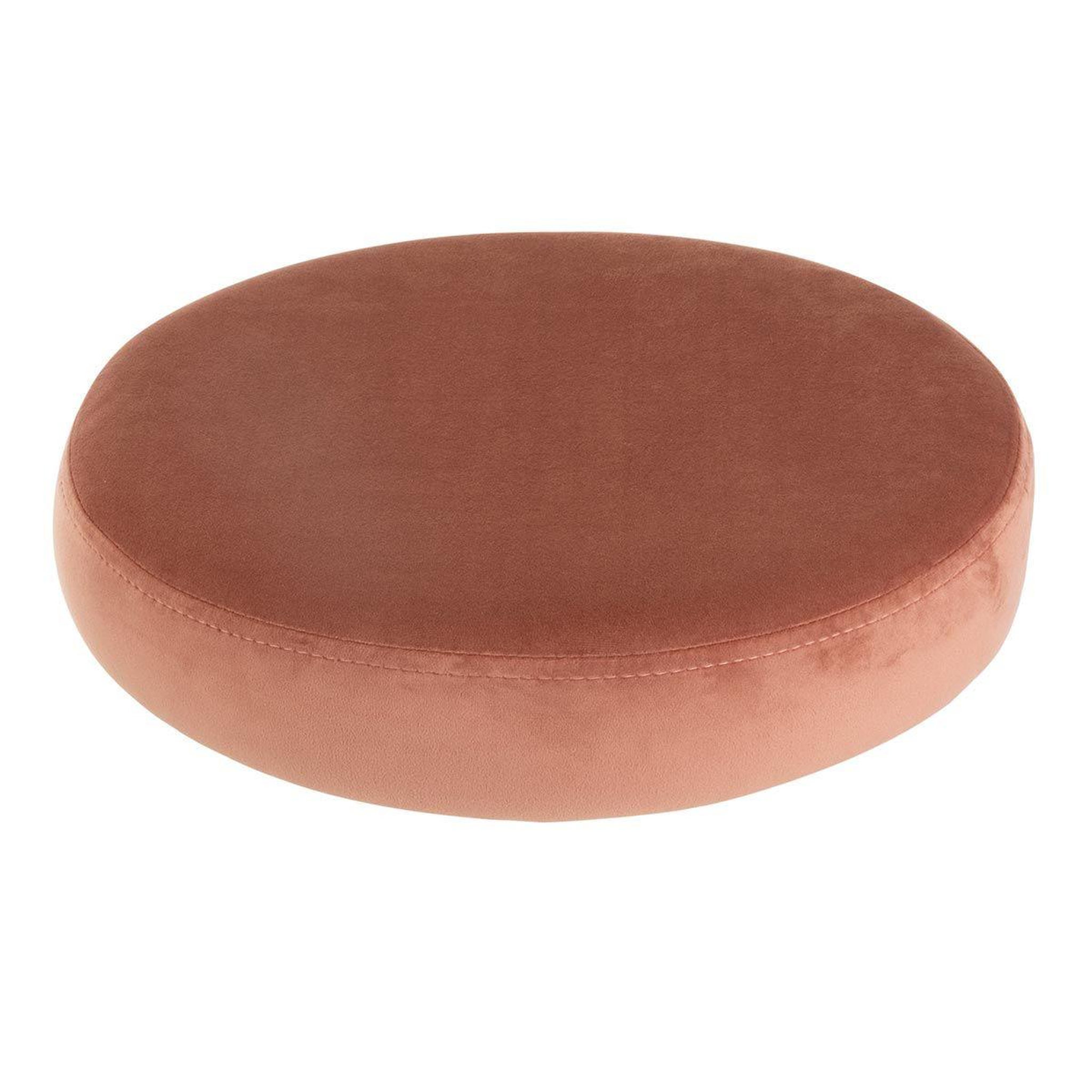 Voir la diapositive 1 : J-LINE Galette de chaise ronde  assise  34cm rose