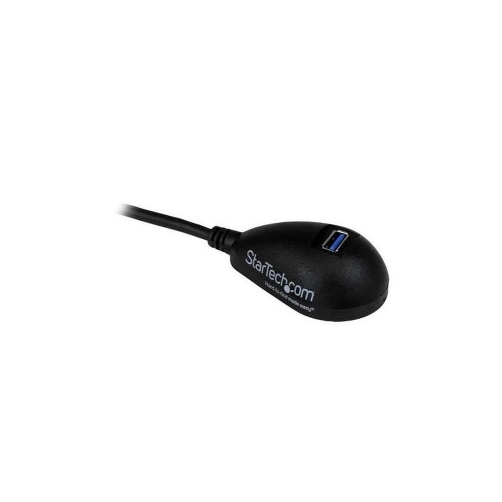 Voir la diapositive 3 : Startech Rallonge USB 3.0 A vers A de 1,5 m sur socle - M/F - Cable dextension SuperSpeed USB 3.0 de 1,5m - M/F - Noir - USB3SEXT5DKB