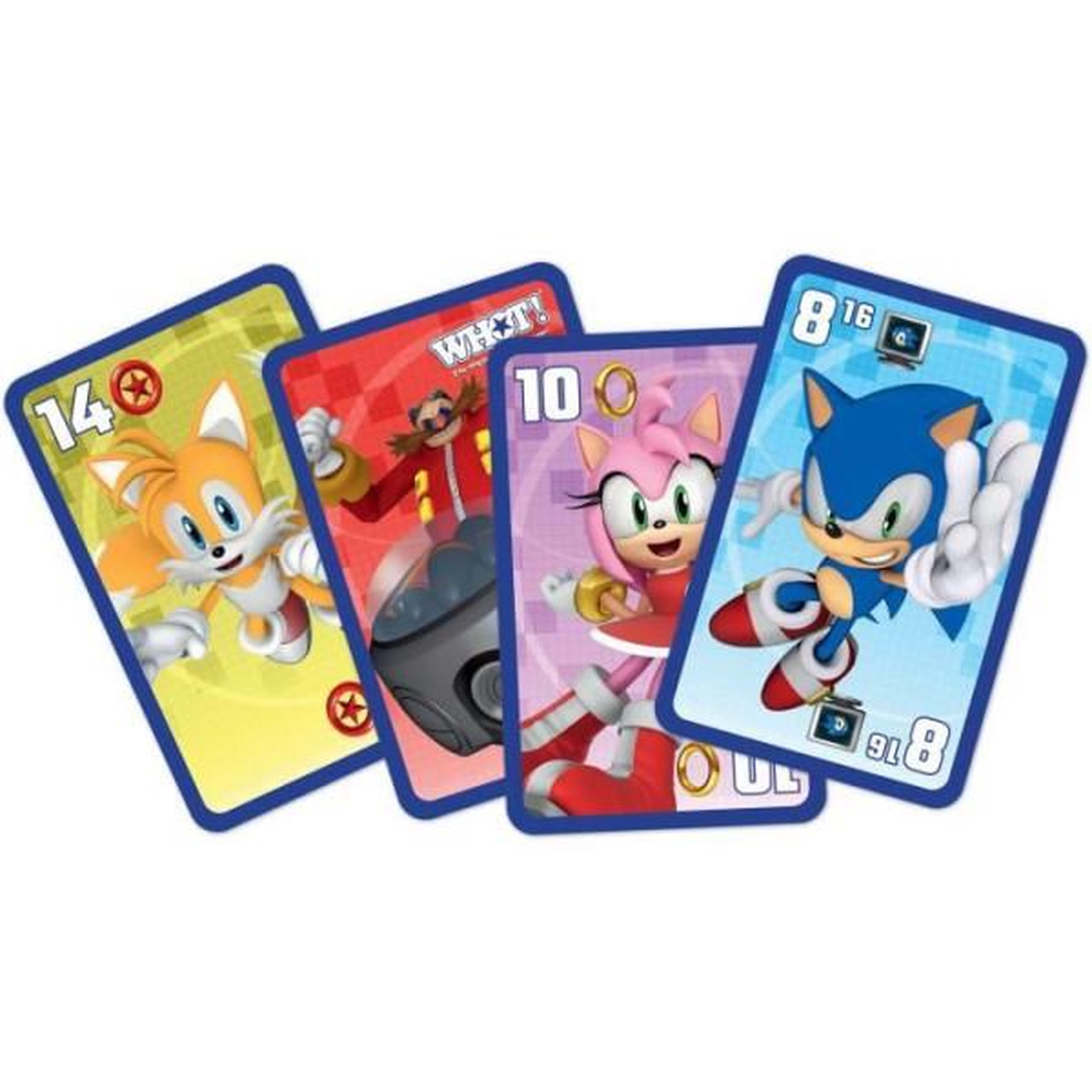 Voir la diapositive 3 : Winning Moves Whot! Sonic the Hedgehog - Jeu de cartes - WINNING MOVES - Jeu de cartes aux couleurs de Sonic pour toute la famille.