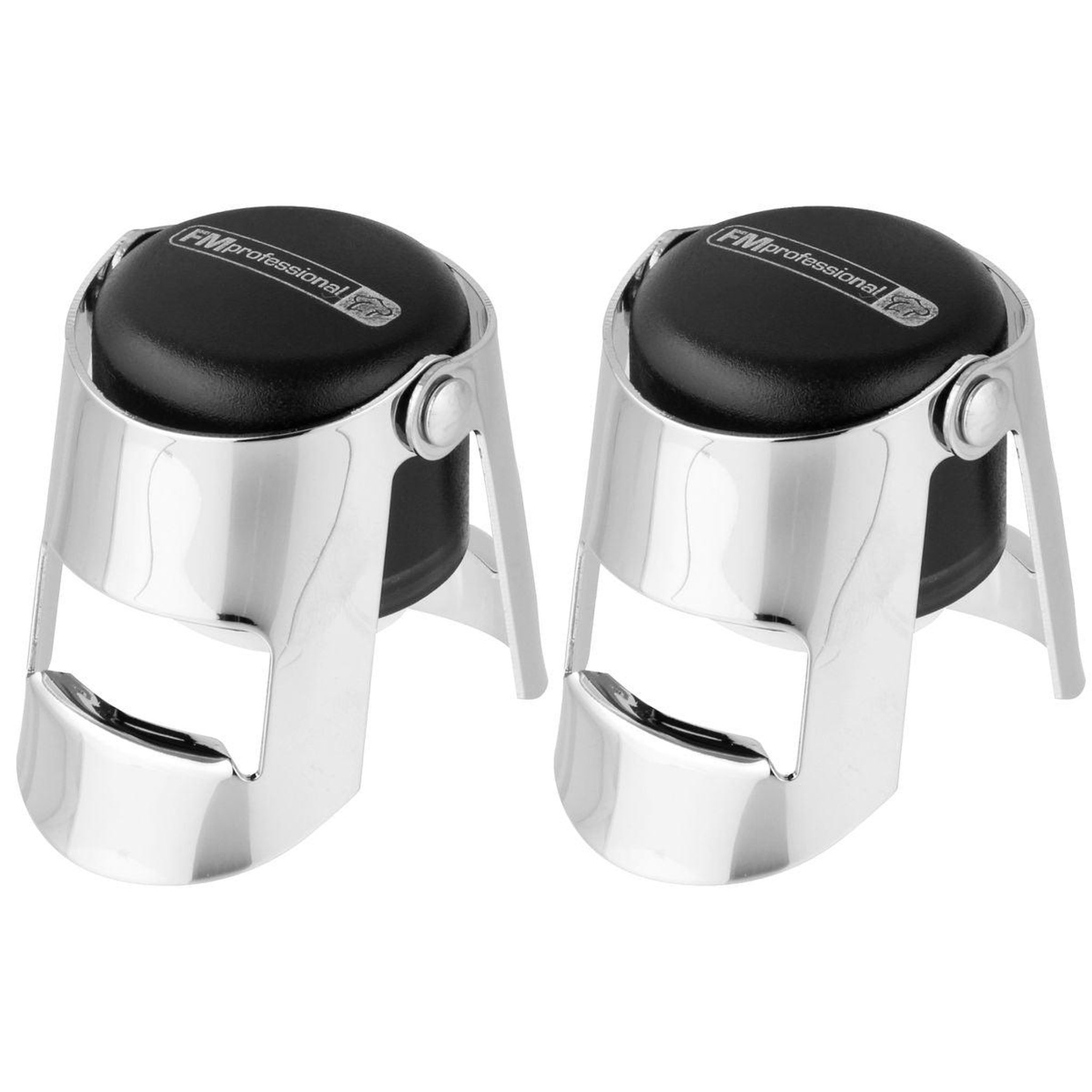 FM PROFESSIONAL Lot de 2 bouchons à champagne fm professional