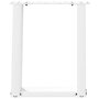 Voir la diapositive 5 : VIDAXL Pieds de table basse forme de U 2 pcs blanc 38x(42-43) cm acier