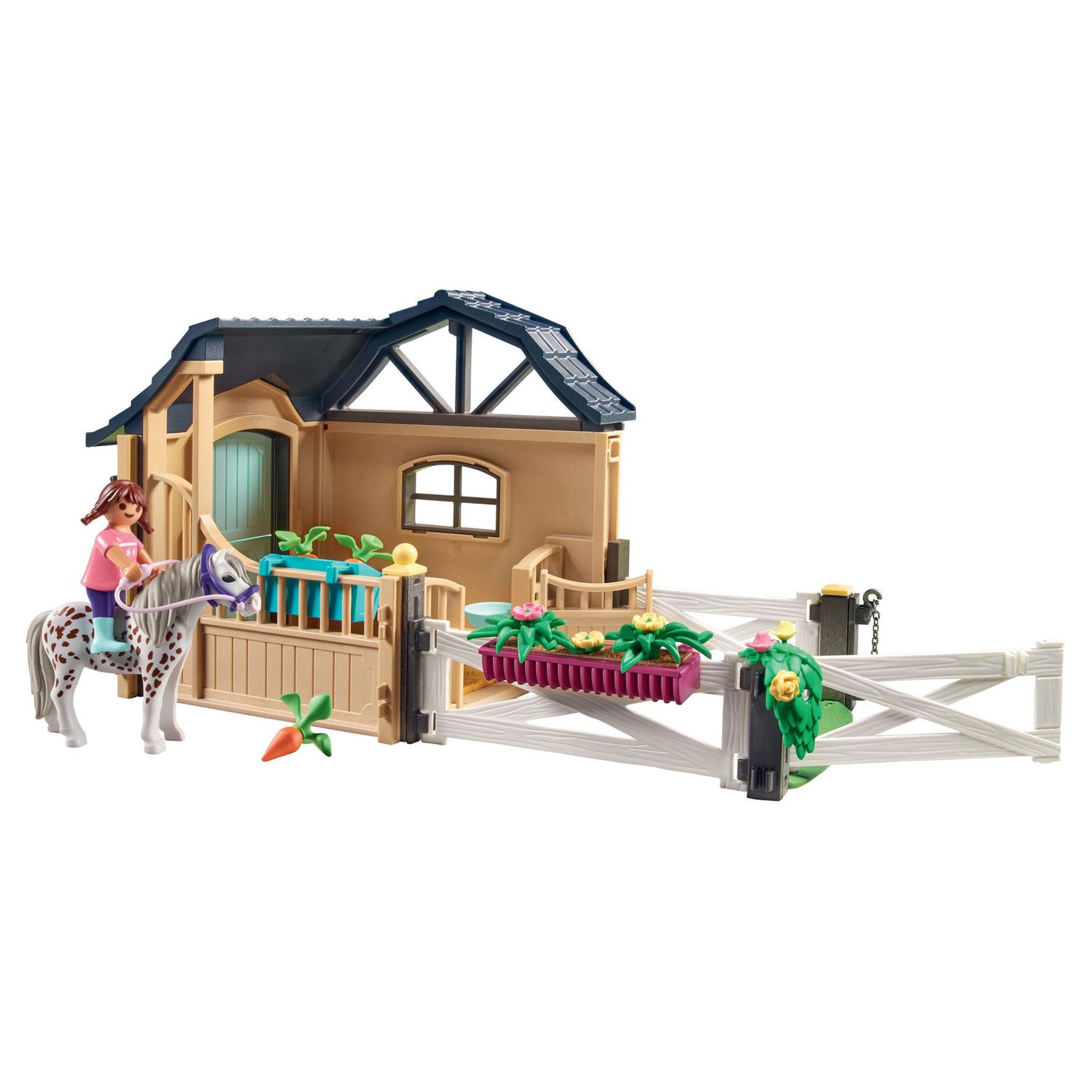 Voir la diapositive 2 : PLAYMOBIL 71240 Extension box avec cheval 