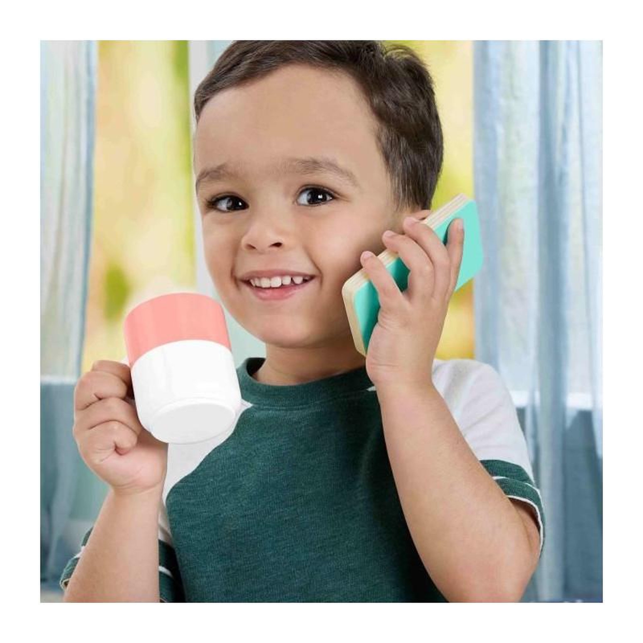 Voir la diapositive 6 : FISHER PRICE FISHER-PRICE Set teletravail en bois - HXV11