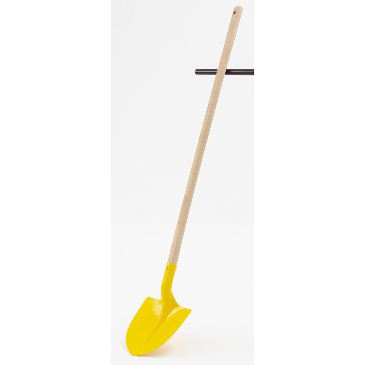 CENTRALE BRICO Pelle rond acier manche bois L.120 cm