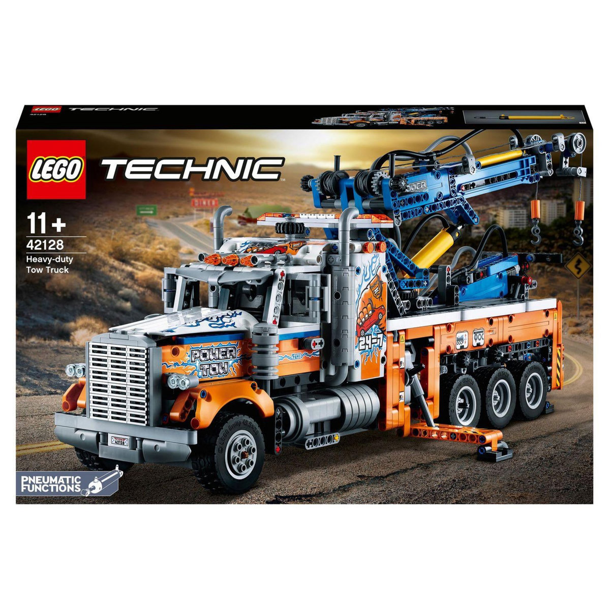 LEGO Technic 42128 Le Camion de Remorquage Lourd dès 11 ans