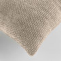 Voir la diapositive 3 : Paris Prix Coussin Déco en Velours Chenillé  Leo  45x45cm Sable