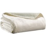 Les Ateliers du Linge Plaid 150x120cm 100%polyester 290gsm Natura