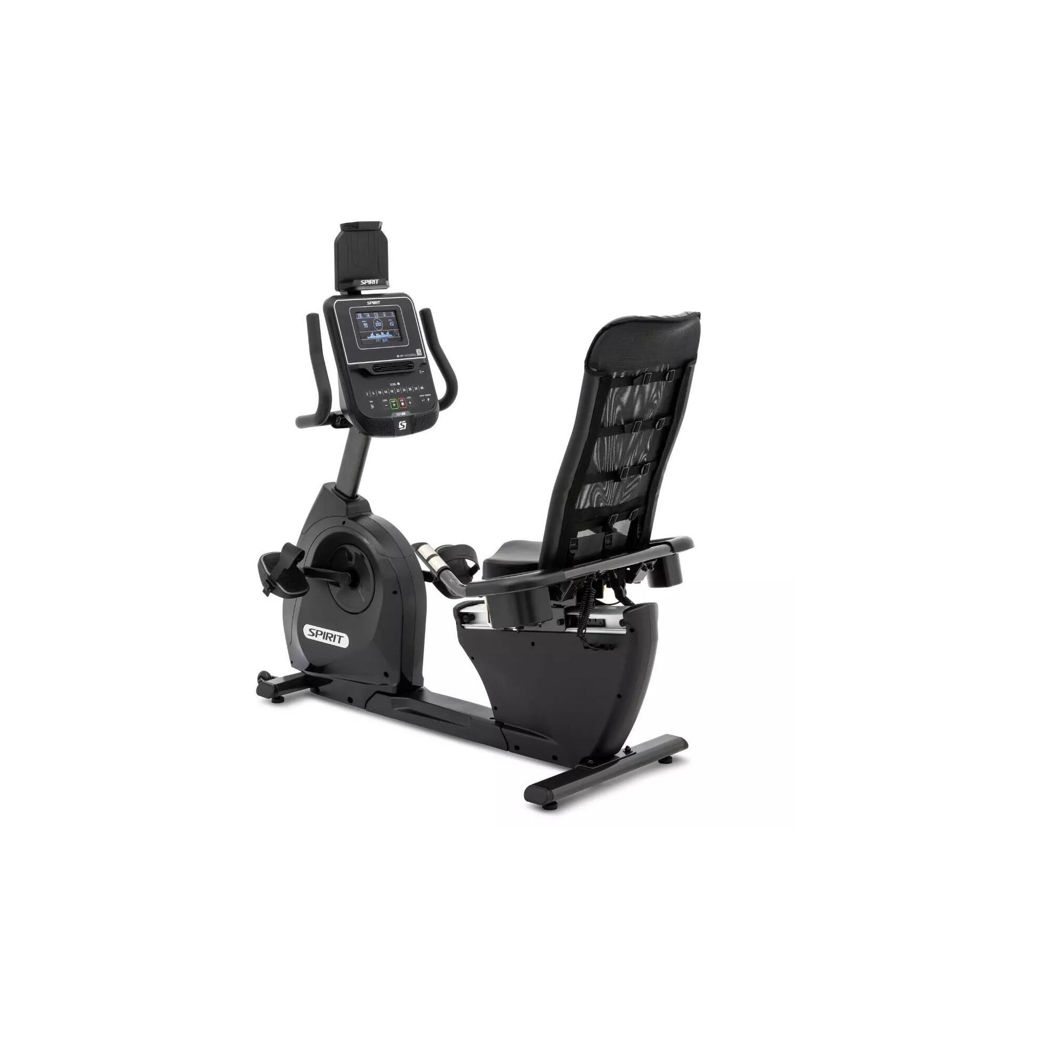 Voir la diapositive 2 : Spirit Vélo de fitness connecté semi allongé - spirit - modèle xbr95 - bluetooth/app - maison/appartement