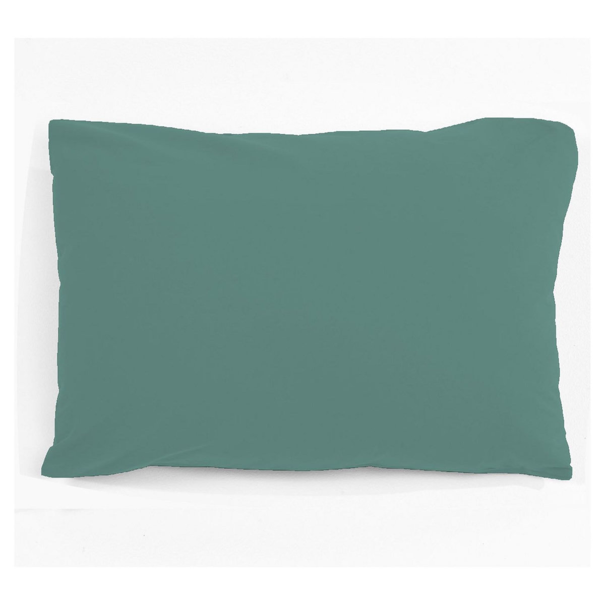 Taie d 'oreiller unie en coton 47 fils 