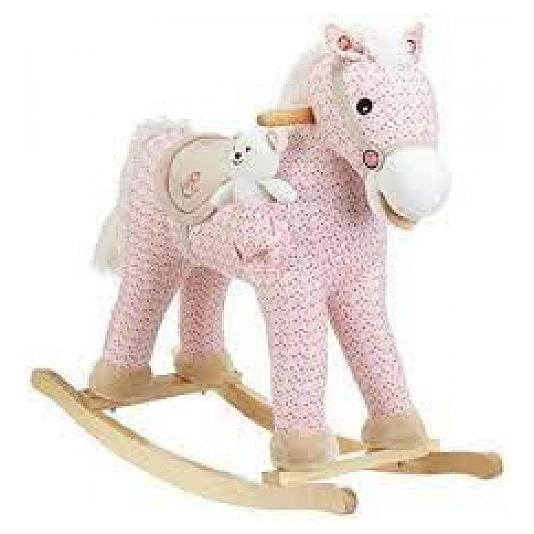 Voir la diapositive 1 : MILLY MALLY Cheval à Bascule Poney Rose
