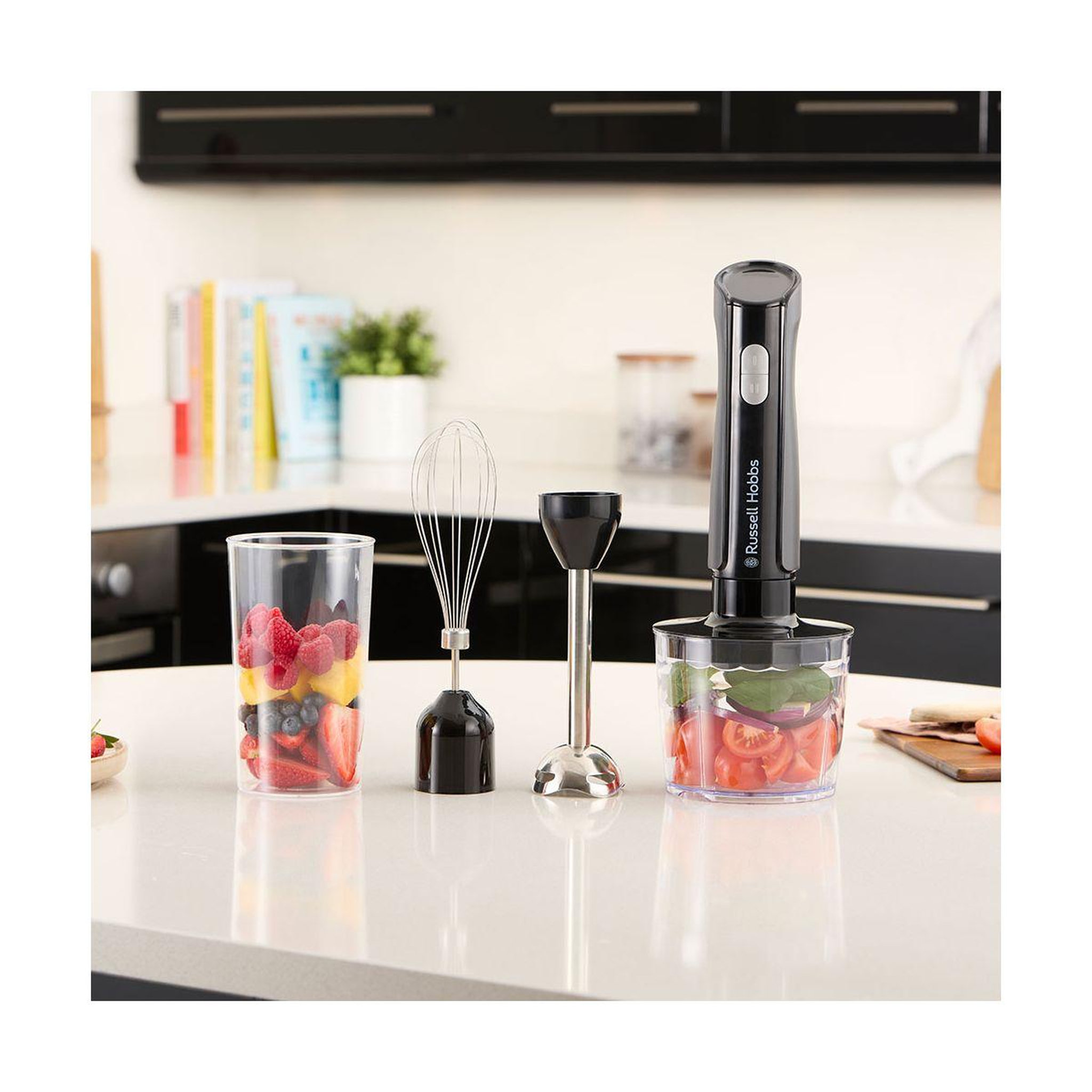 Voir la diapositive 3 : Russell Hobbs Mixeur matte charcoal 3 in 1 27141-56
