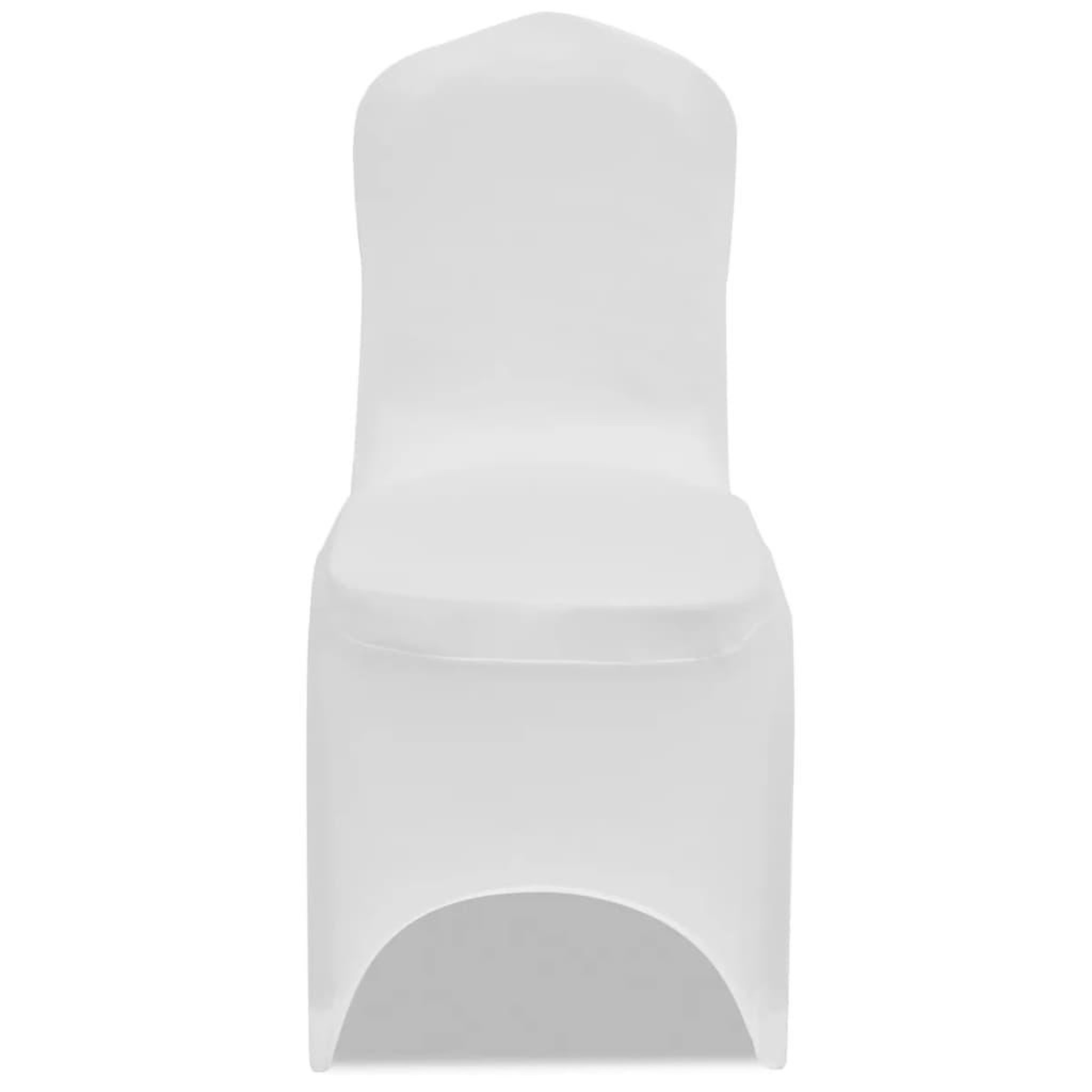 Voir la diapositive 3 : VIDAXL Housses elastiques de chaise Blanc 18 pcs