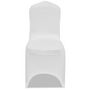 Voir la diapositive 3 : VIDAXL Housses elastiques de chaise Blanc 18 pcs