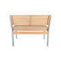 Voir la diapositive 5 : SWEEEK Banc de jardin enfant bois d'acacia 2 places vert de gris - Caroline