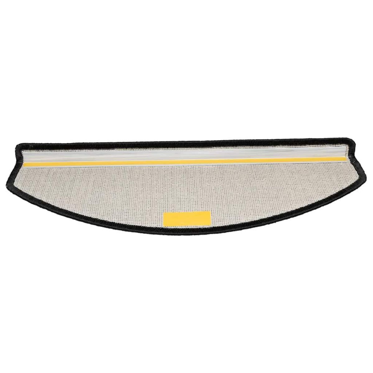 VIDAXL Tapis d'escalier 20 pcs anthracite 65x24x4 cm