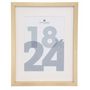 Voir la diapositive 2 : ATMOSPHERA Cadre Photo en Verre  Manu  18x24cm Or