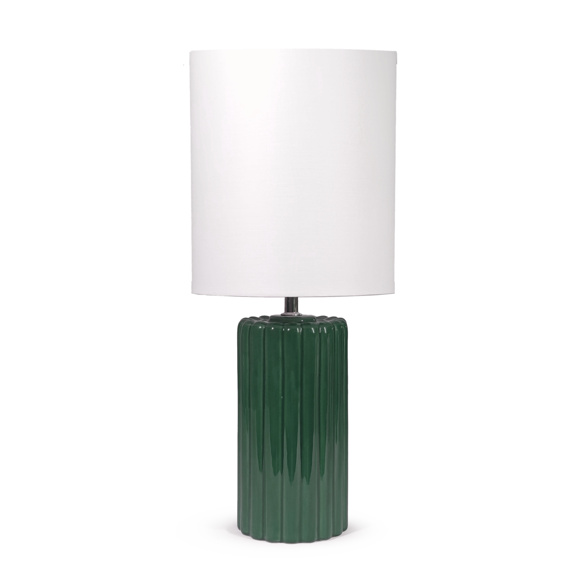 Voir la diapositive 2 : MAISON PAVANE Lampe à poser en céramique verte-Palladio