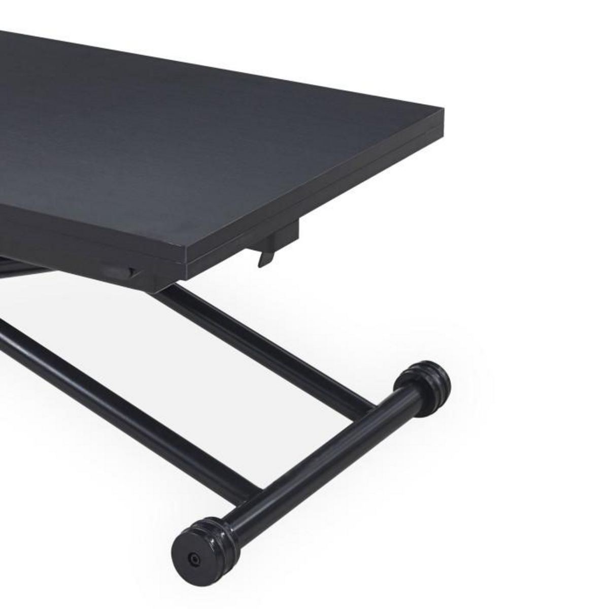 Paris Prix Table Basse Relevable  Higher  57-114cm Noir Carbone
