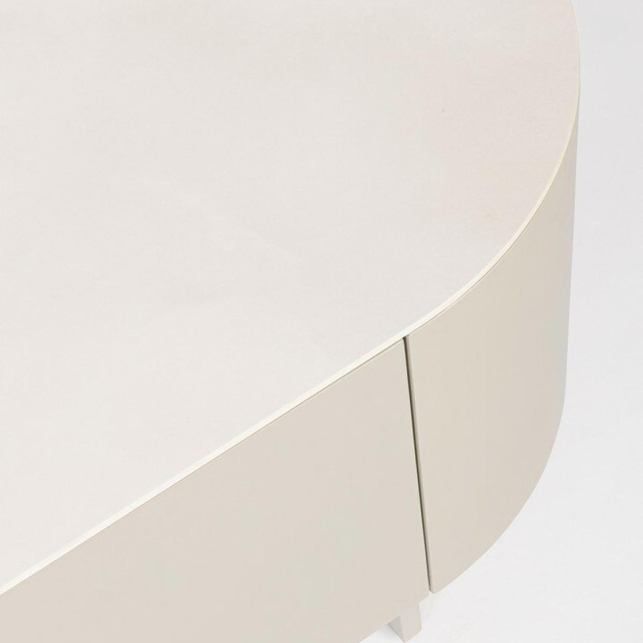 Voir la diapositive 6 : JLC KREATION Meuble tv beige céramique 2 portes 2 tiroirs 200 cm sidra