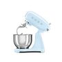 Voir la diapositive 3 : SMEG Robot sur socle 4.8l 800w bleu azur - SMF03PBEU