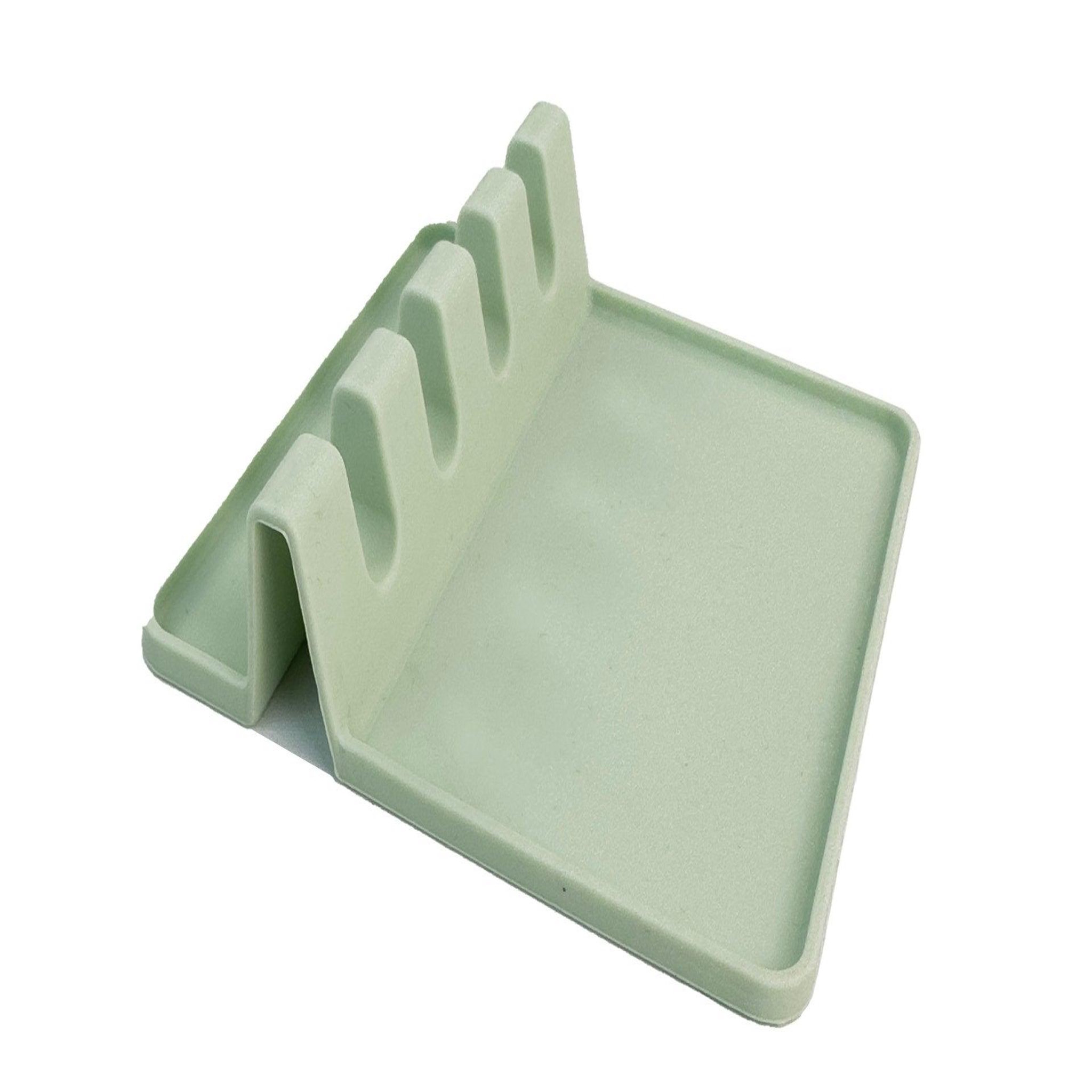 Fackelmann Support à spatule en silicone vert fackelmann ocean