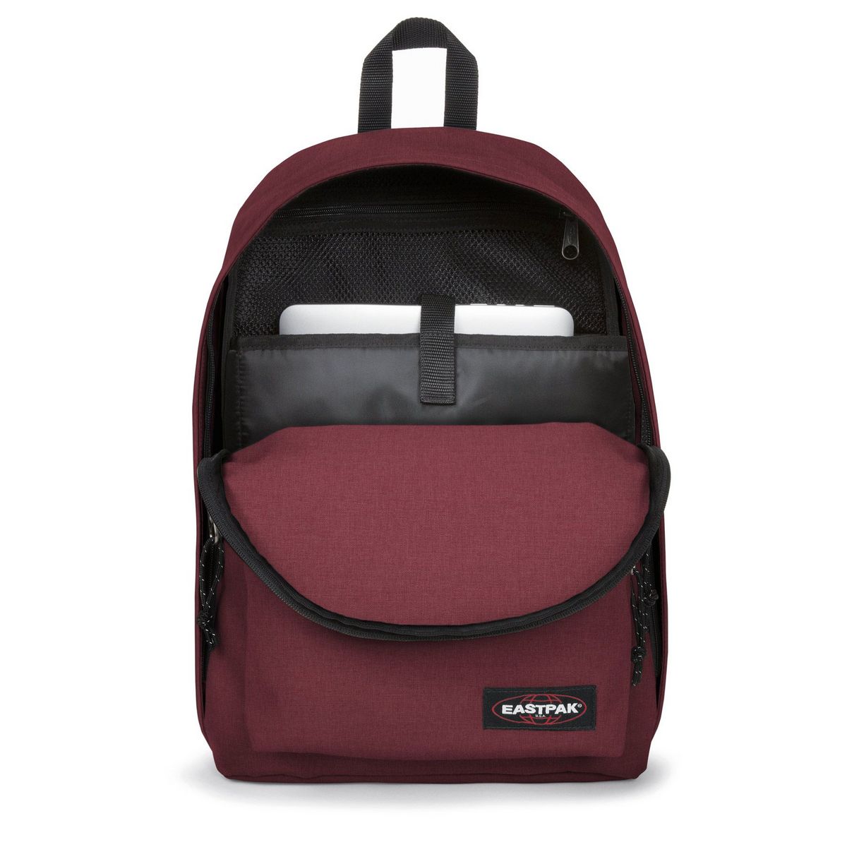 EASTPAK Sac à dos avec pochette d'ordinateur rouge Out Of Office Crafty Wine