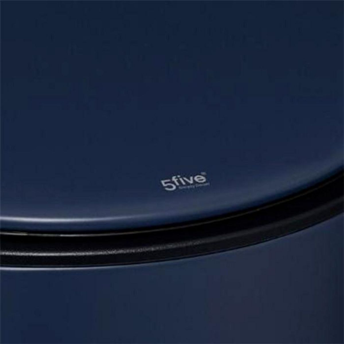 FIVE Poubelle de Cuisine en Métal  Delta  30L Bleu