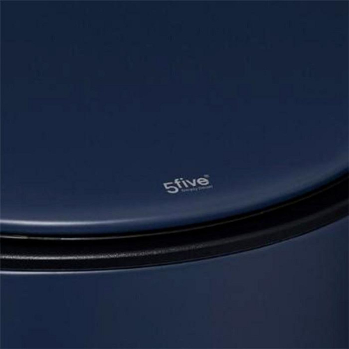 FIVE Poubelle de Cuisine en Métal  Delta  30L Bleu