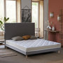 Voir la diapositive 2 : IDLITERIE Ensemble Matelas accueil Latex 3 zones INITIAL - Bi Confort Mousse & Latex + Sommier - Made in France
