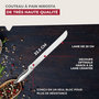 Voir la diapositive 3 : NIROSTA Couteau à pain en inox 33,5 cm en tout Nirosta