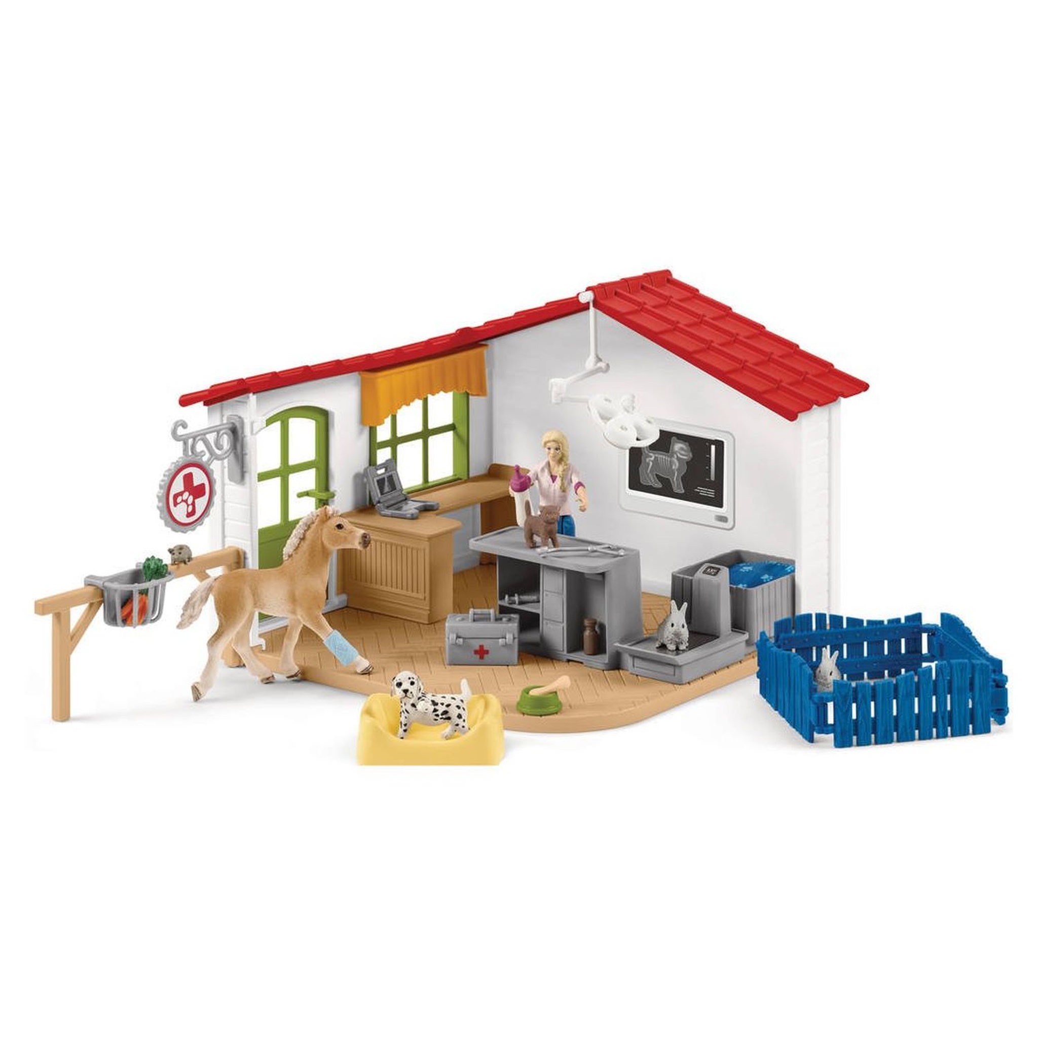 Schleich Cabinet vétérinaire avec animaux Farm world