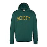 Schott Sweat à capuche  Homme Schott Logo. Coloris disponibles : Vert
