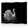 Paris Prix Paravent 5 Volets  Swan Black & White  172x225cm