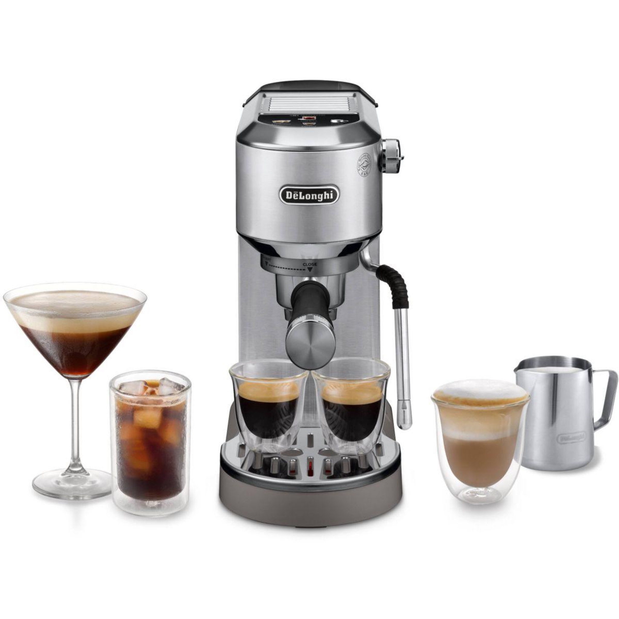 DELONGHI Machine à expresso ec890.m dedica duo métal