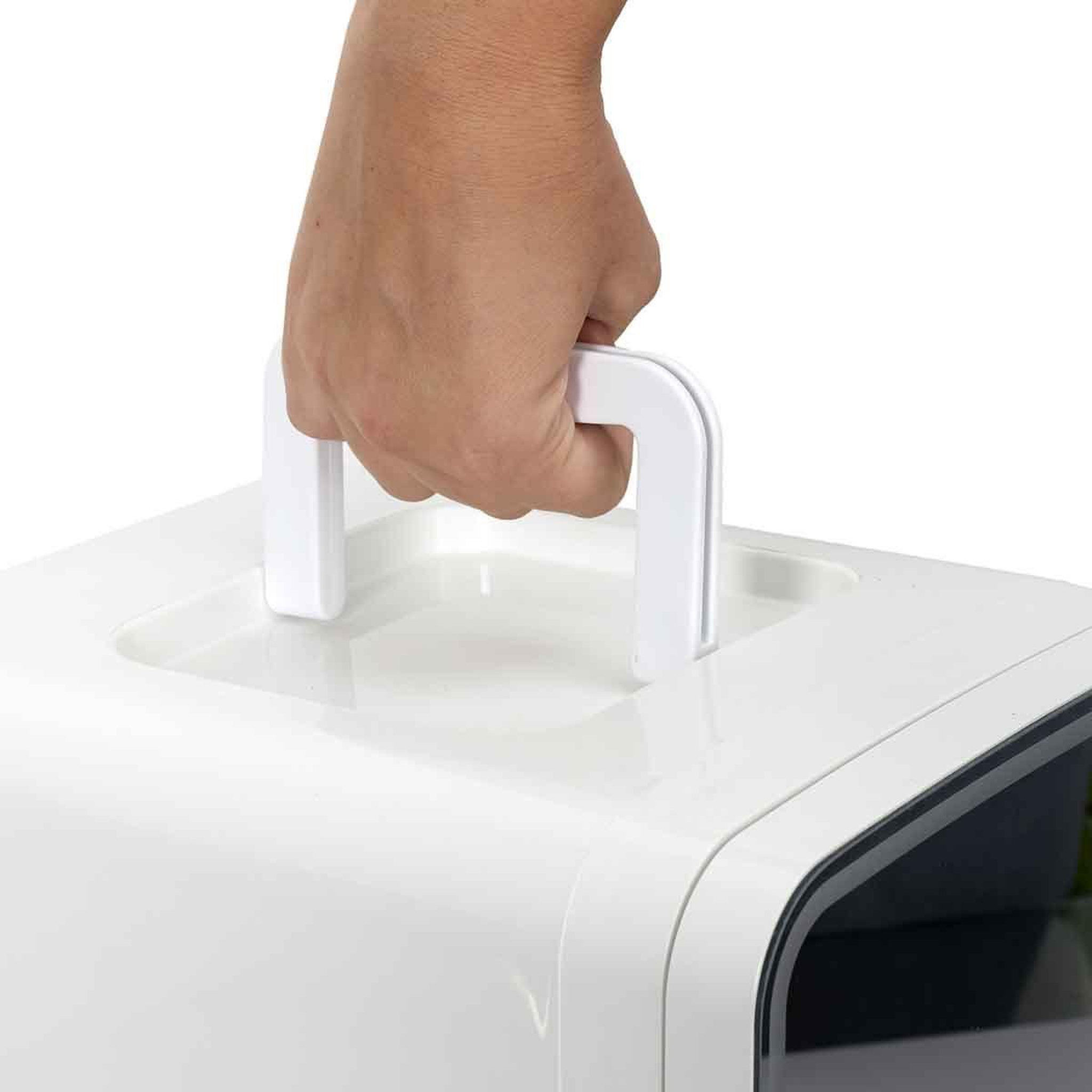 Voir la diapositive 5 : Cosmetic Club Réfrigérateur & miroir  cosmétique  10l blanc